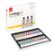 KINGART® PRO Artist Oil Paint, 12ml (.4oz), Set of 24 Unique Colors